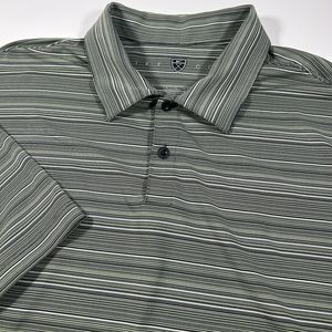 Nike‎ Golf Fit Dry XL Green Short Sleeve Polo